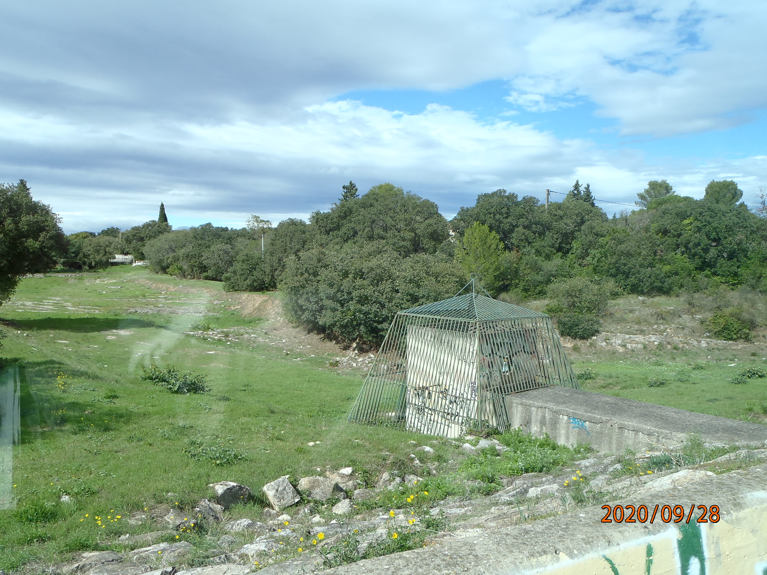 Bassin de la République sur le cadereau du Camplanier